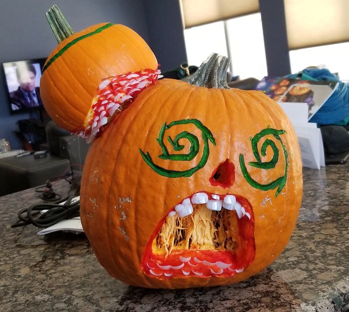 Pumpkin Parasite In Action