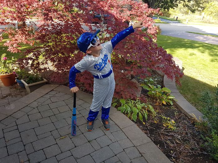 My Son Is Elton John For Halloween!
