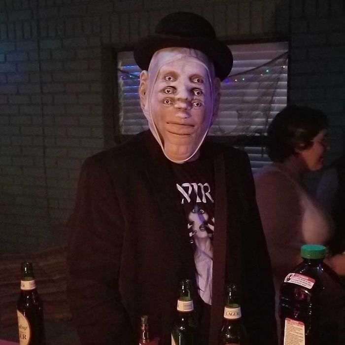 My Boyfriends Mask Got Quite A Few Double Takes