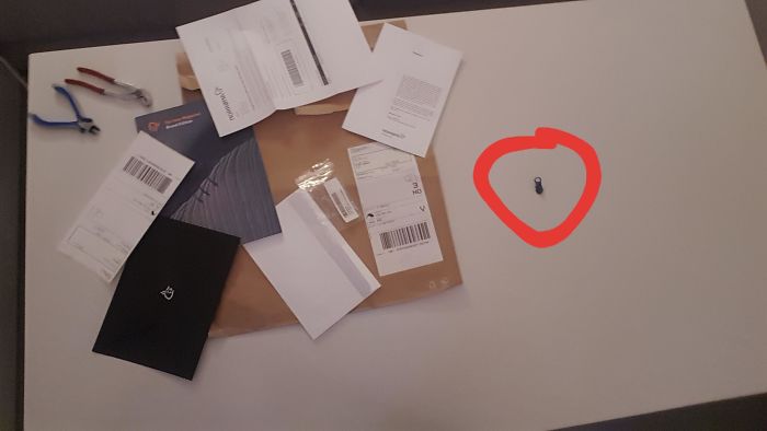 All This Packaging For This Little Item