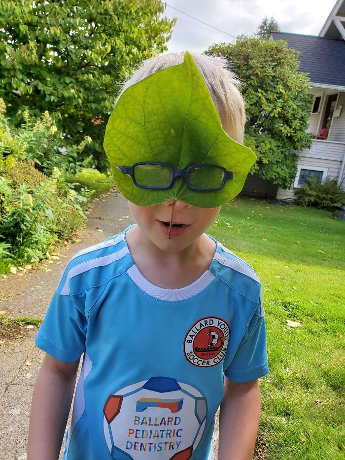 My Son Found His Halloween Costume