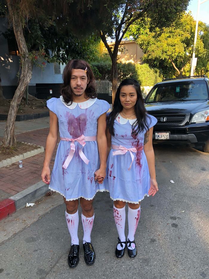 My Girlfriend Loves The Shining So I Surprised Her With These Costumes