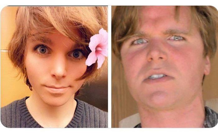 I Think A Lot Of You Will Know Who This Is. Filter Is What He Wants His Little Teenage Fans To Think He Is. He Also Filters All Of His Youtube Videos So You Cant See His Red Skin.