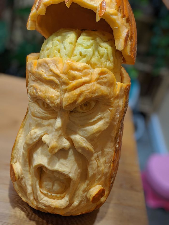 Second Attempt At Pumpkin Carving