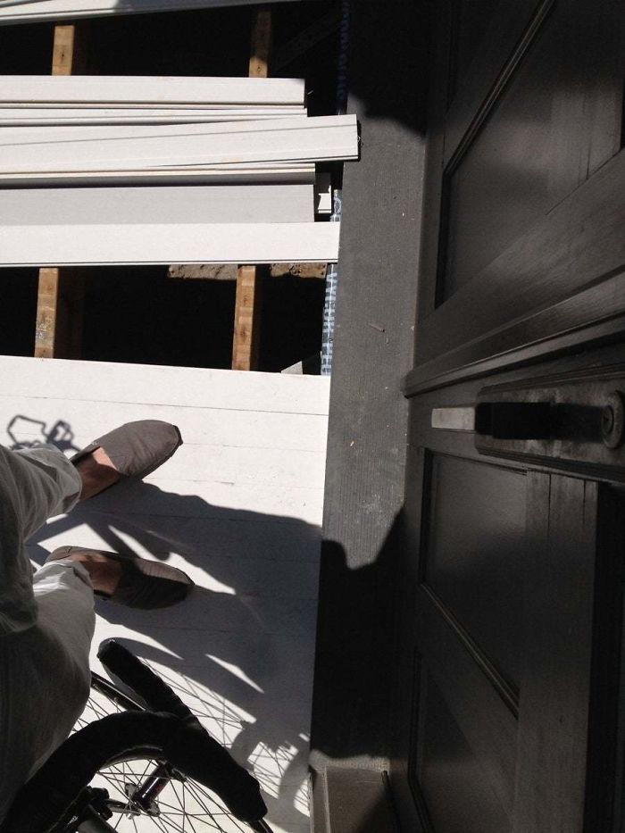 My Landlord Never Tells Me Things He's Doing To My Apartment. I'm Glad I Went Out The Door On The Left Today