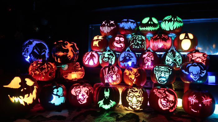 I Carved A Few Pumpkins