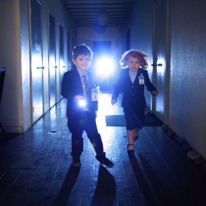 Each Year We Dress Up Our Kids For A Parent Halloween Picture. This Year They Turned Four. I Want To Believe