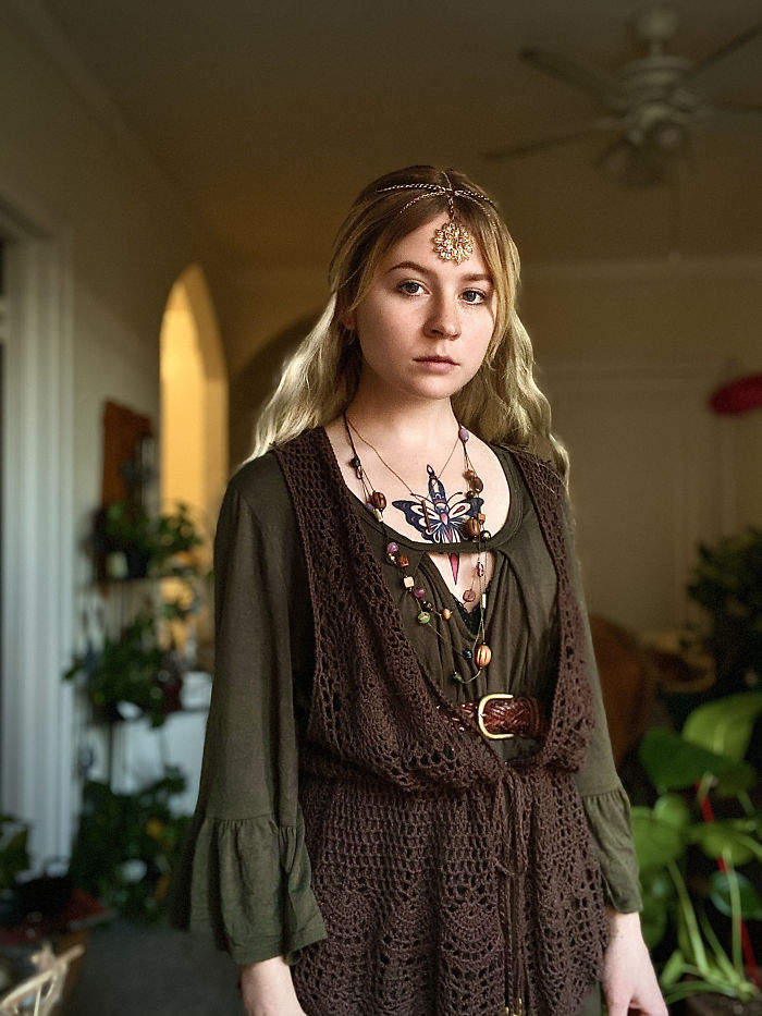 I Was Able To Make My Woodland Elf Costume In One Day Including The Headpiece I Handmade