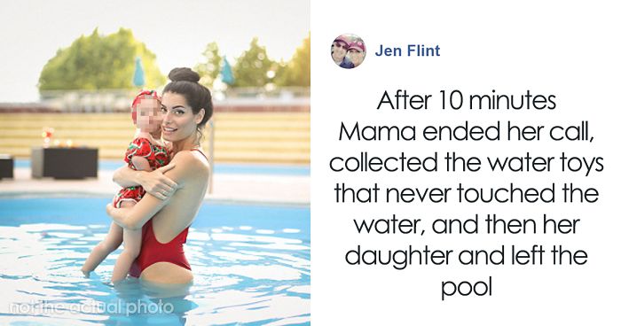 Woman Exposes ‘Instagram Perfect’ Mom After She Pays No Attention To Her Child At A Pool, Shows You Shouldn’t Believe Social Media