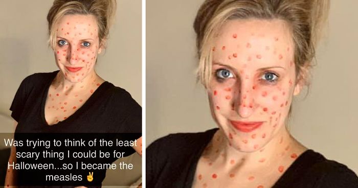 Anti-Vaxxer Mocks Measles With Her Halloween Costume, Gets Shut Down By A Comment From A Medical Professional