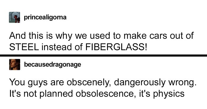 Argument That ‘Old Steel Cars Were Better’ Gets Shut Down With Simple Physics