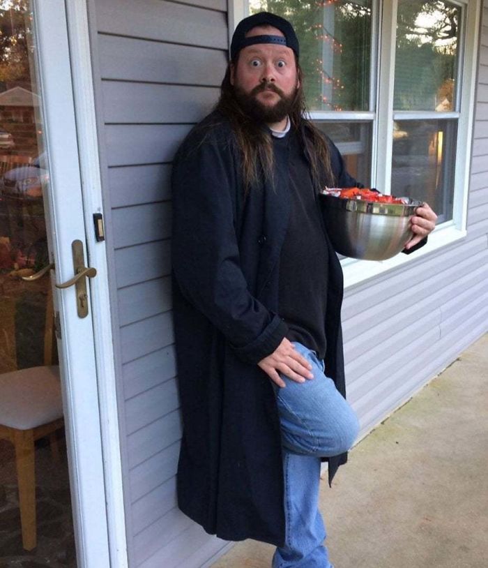 My Friend Nailed His Kevin Smith Costume