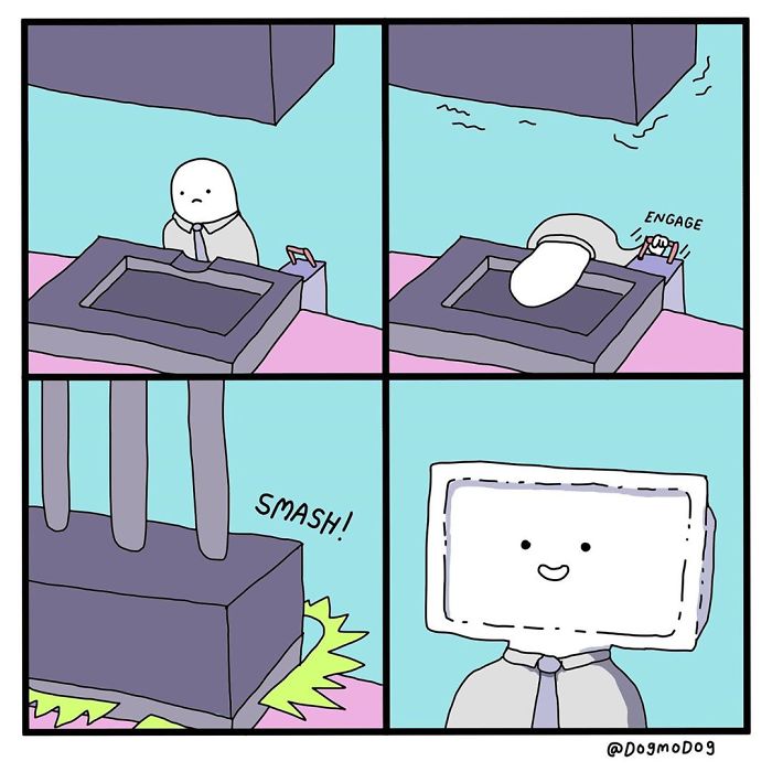 American Artist Creates Fun Comics To Make Reflections About Our Daily Lives