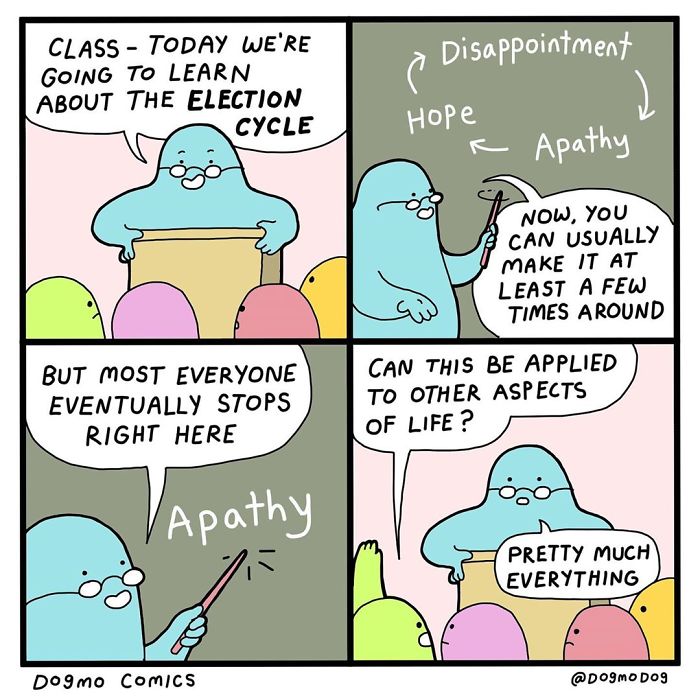 American Artist Creates Fun Comics To Make Reflections About Our Daily Lives