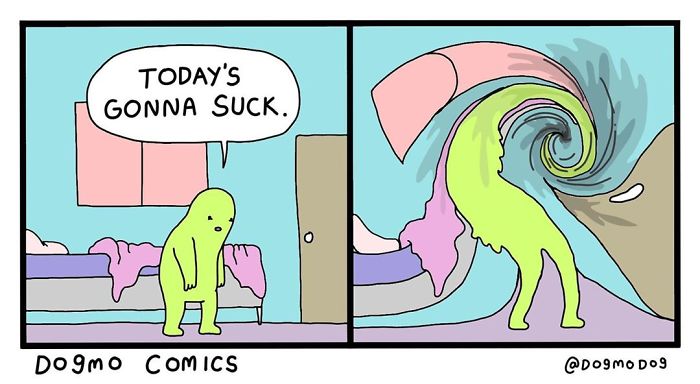 American Artist Creates Fun Comics To Make Reflections About Our Daily Lives