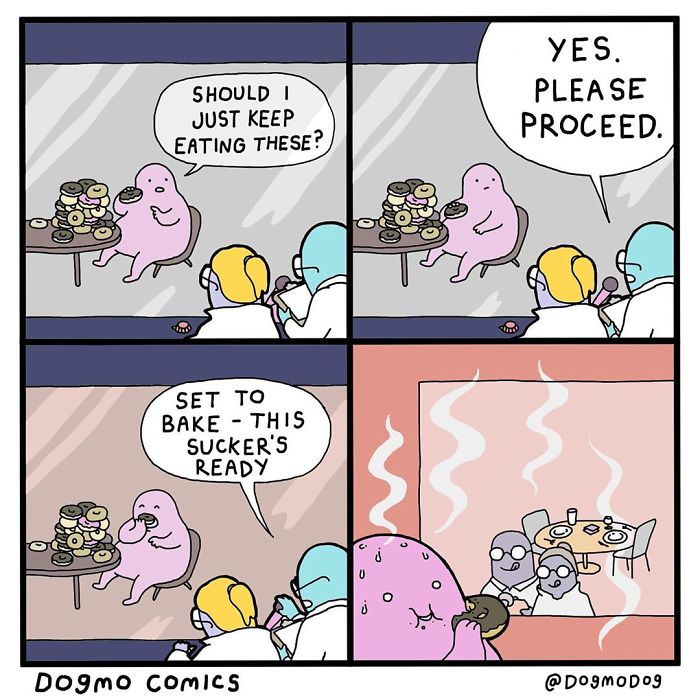 American Artist Creates Fun Comics To Make Reflections About Our Daily Lives