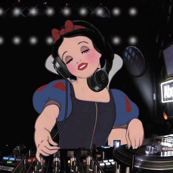 Artist Makes Politically Incorrect Collages Of Disney Characters And This Will Affect His Childhood