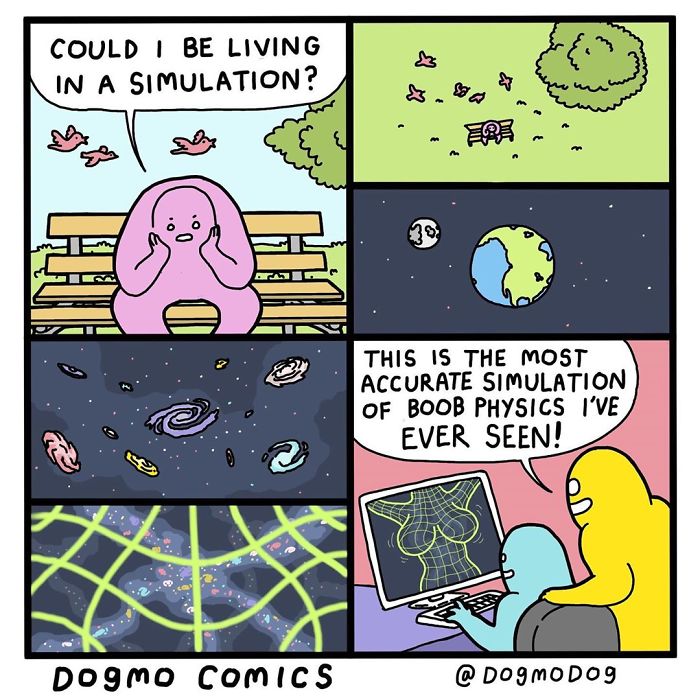 American Artist Creates Fun Comics To Make Reflections About Our Daily Lives