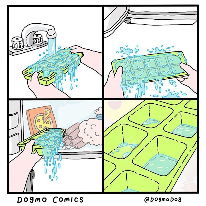 American Artist Creates Fun Comics To Make Reflections About Our Daily Lives