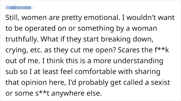 Not-How-Woon A Post About Women In Medical Schoolmen-Work