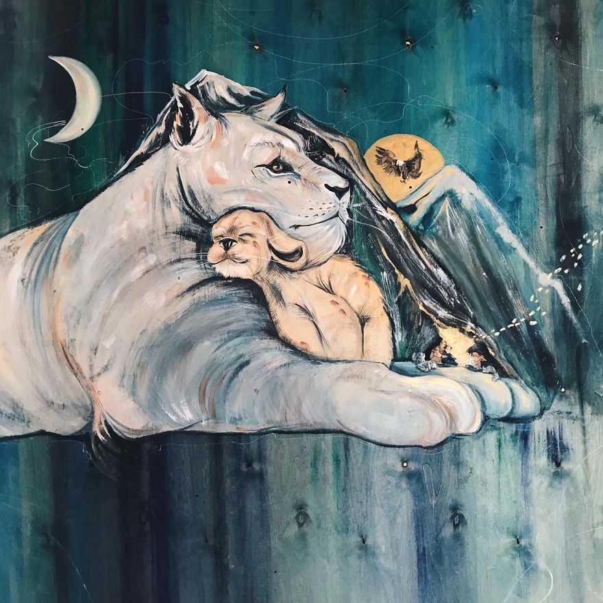 Woman From Russia Creates Nightlights And Paintings From Fairy Tales For Families Woman From Russia Creates Nightlights And Paintings From Fairy Tales For Families