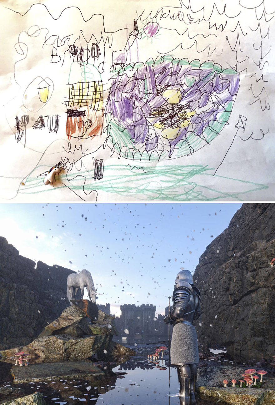 Brigid (4), USA – Unicorn Rescuer