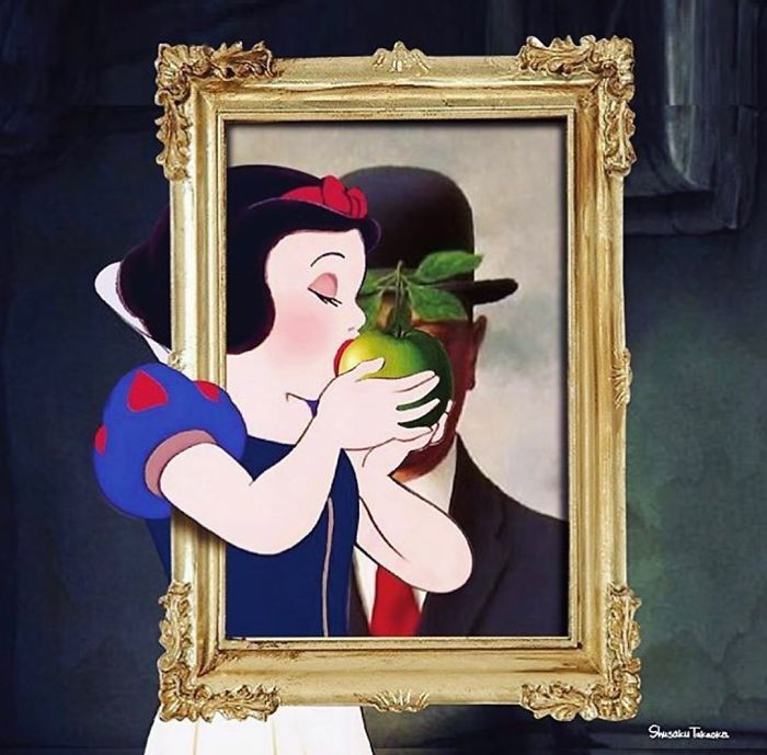 Artist Makes Politically Incorrect Collages Of Disney Characters And This Will Affect His Childhood