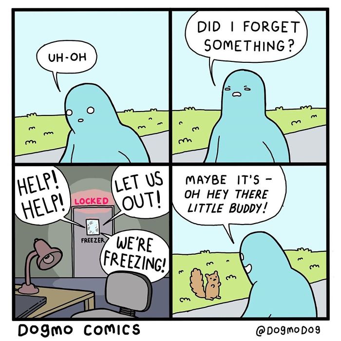 American Artist Creates Fun Comics To Make Reflections About Our Daily Lives