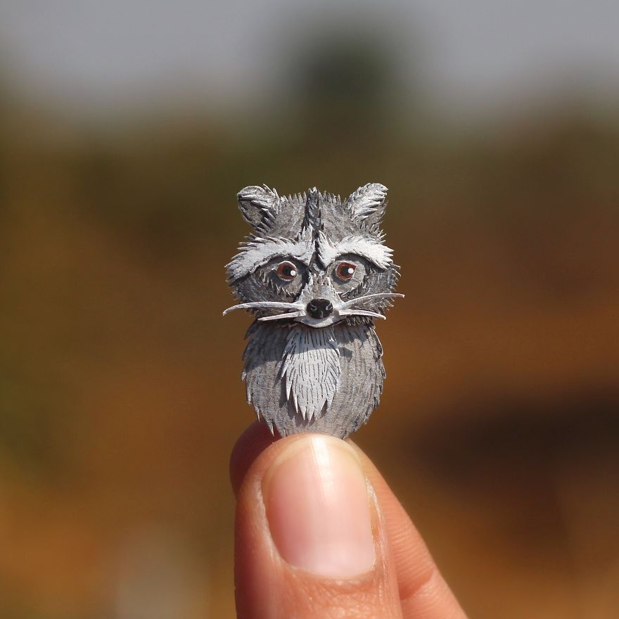 We’ve Been Creating Miniature Paper Birds And Animals Every Day Since 1st January 2018