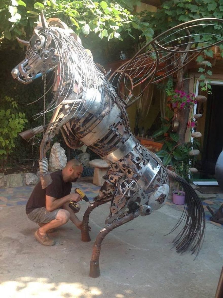 Art From Scrap Metal