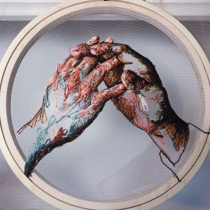 Hand Embroidery By Katerina Marchenko