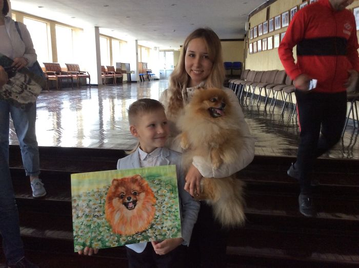 This 9-Year-Old Russian Boy ‘Sells’ His Custom Pet Paintings For Food And Supplies For Shelter Animals This 9-Year-Old Russian Boy ‘Sells’ His Custom Pet Paintings For Food And Supplies For Shelter Animals