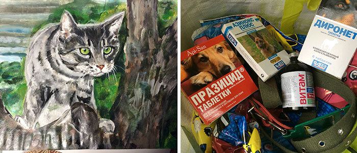 This 9-Year-Old Russian Boy ‘Sells’ His Custom Pet Paintings For Food And Supplies For Shelter Animals This 9-Year-Old Russian Boy ‘Sells’ His Custom Pet Paintings For Food And Supplies For Shelter Animals
