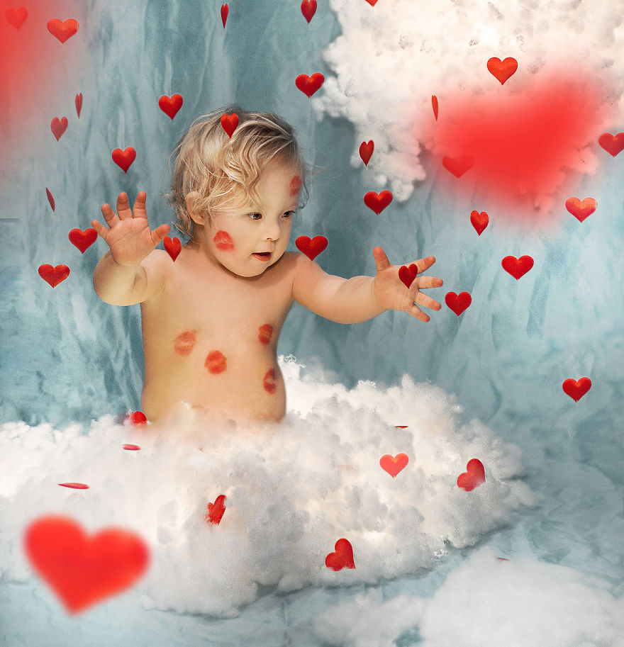 I Design Costumes And Flower Crowns To Photoshoot My Adorable Adopted Girl With Down Syndrome.