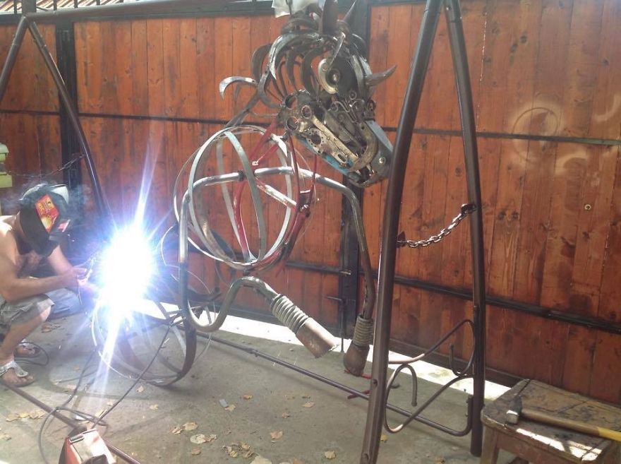 Art From Scrap Metal