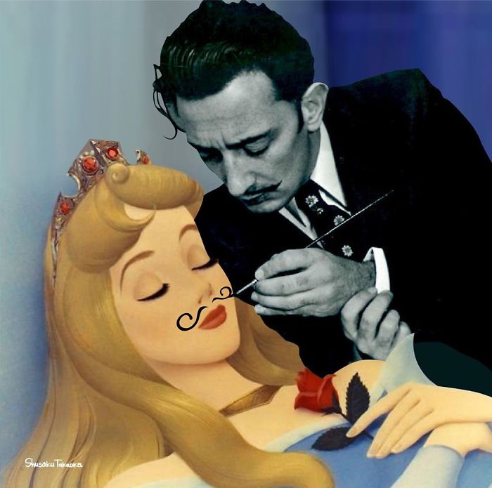 Artist Makes Politically Incorrect Collages Of Disney Characters And This Will Affect His Childhood