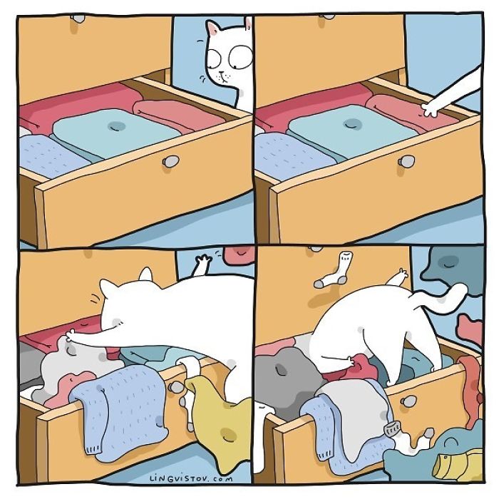 Lingvistov Cat Comics
