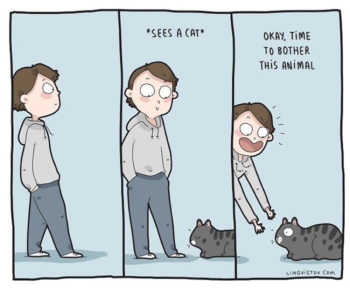 Lingvistov Cat Comics