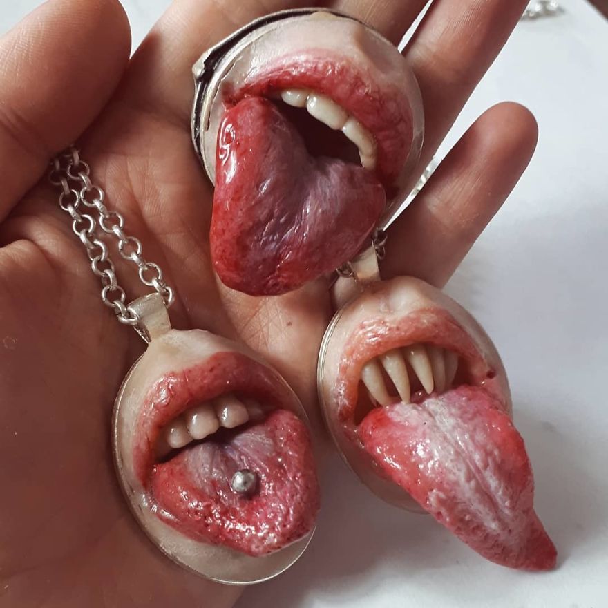 I Make Jewelry That Looks Like Real Monsters Living With You