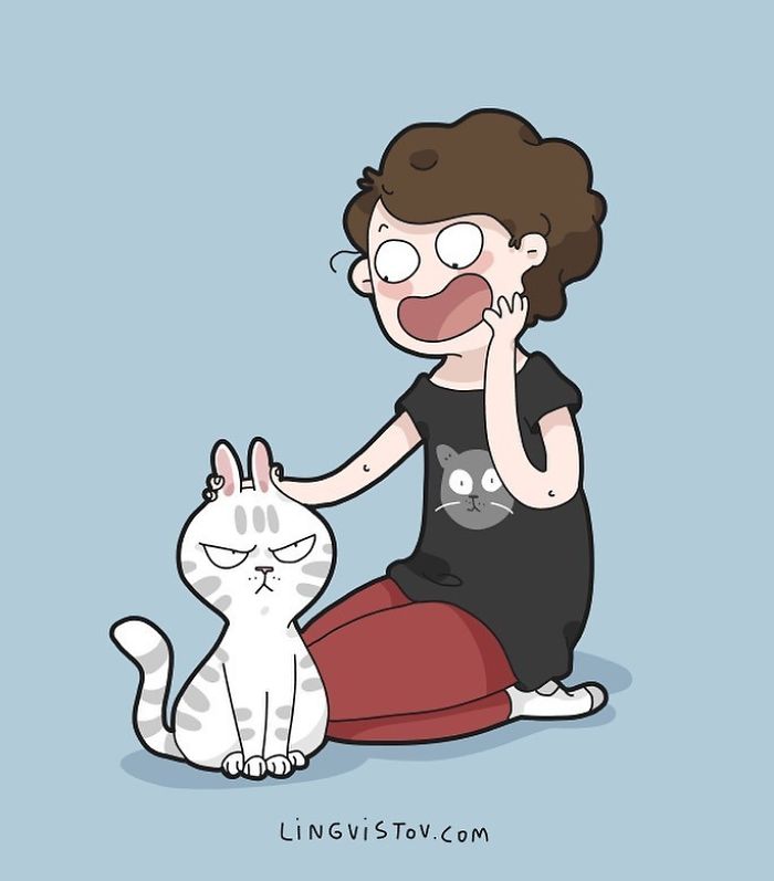 Lingvistov Cat Comics