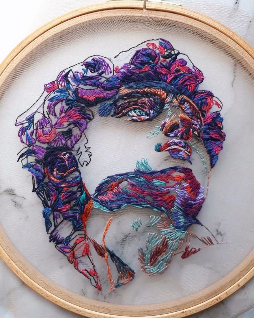 Hand Embroidery By Katerina Marchenko