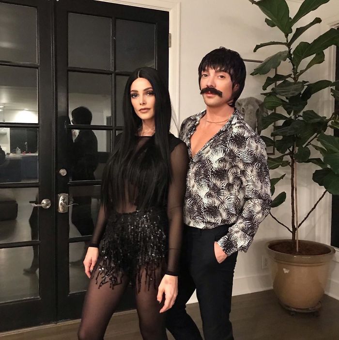 Ashley Greene & Joseph Chase As Sonny & Cher