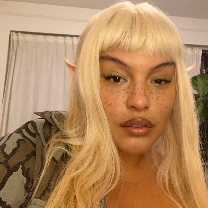 Paloma Elsesser As An Elf