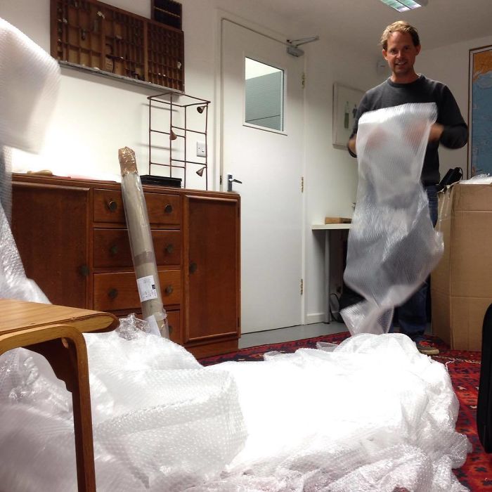 Our New Chairs Were "Slightly" Overpackaged