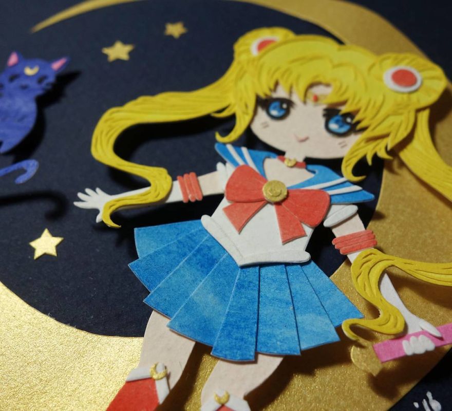Aaaaaaa Applied For Smash This Year, So Fingers Crossed I Get Accepted!! ( ง • ̀ω•́ )ง ✧ Also Feeling In A Sailor-Moony Mood So Little Paper Sailor Suits Might Be Popping Up Soon! 🌙🌟 #smashcon #sailormoon #paper #papercutting #cutoodle