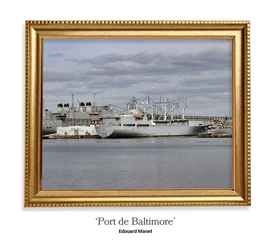 Baltimore, USA In The Style Of Manet