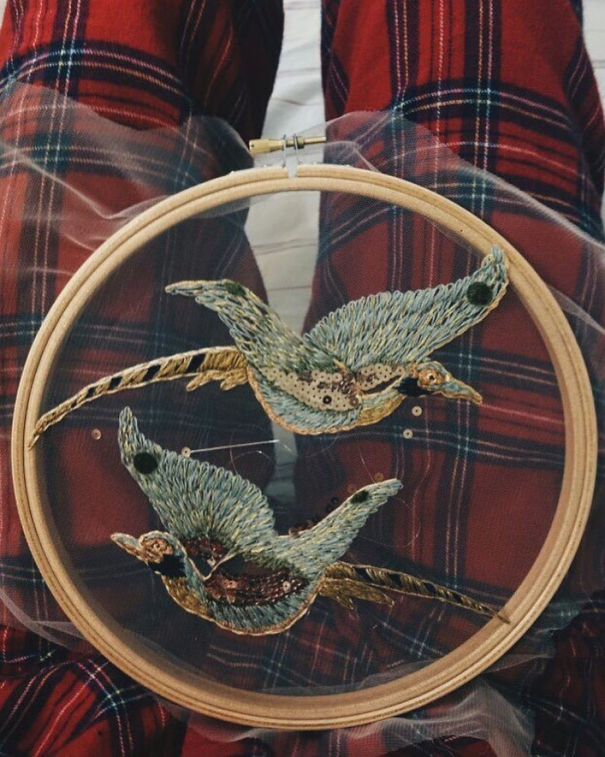 Hand Embroidery By Katerina Marchenko