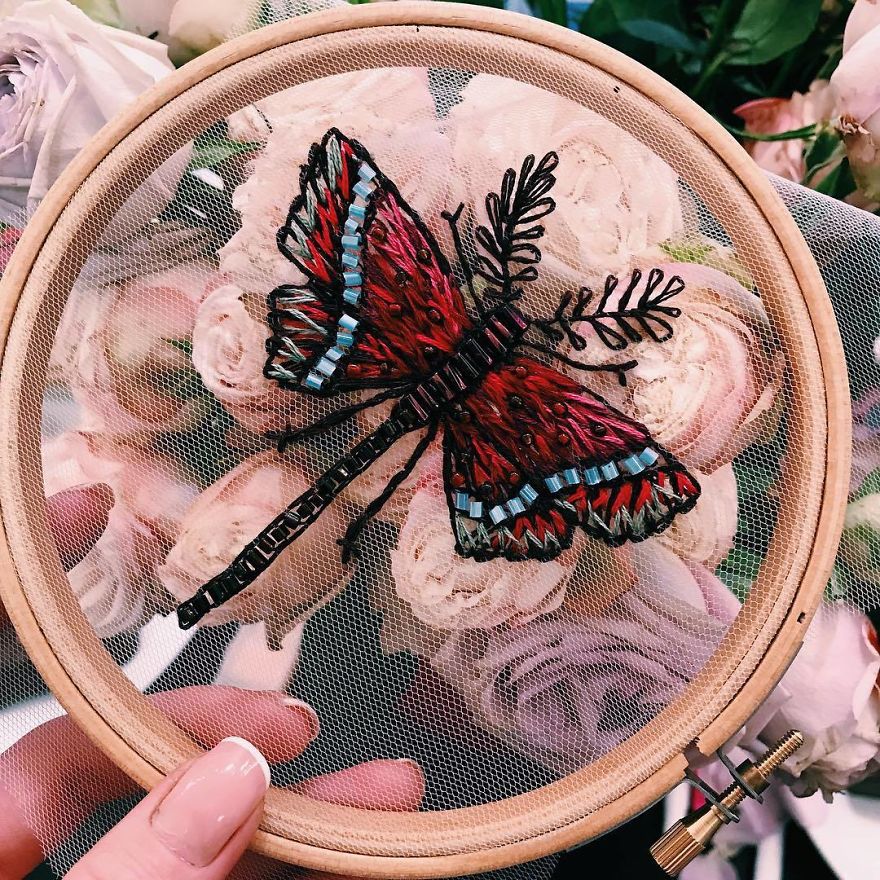Hand Embroidery By Katerina Marchenko
