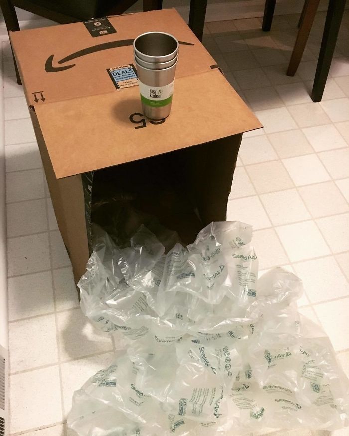 This Much Packaging For This Small Of An Eco Friendly Product No Less. This Is Just So Laughably Bad