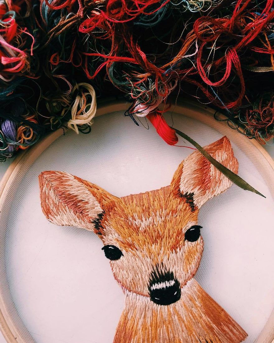 Hand Embroidery By Katerina Marchenko
